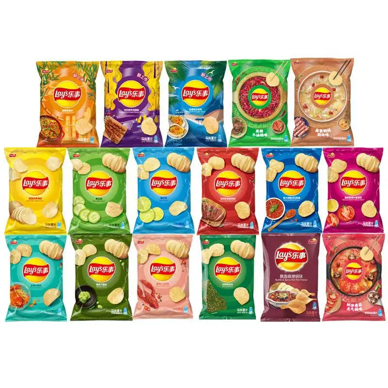 [Q-4901-02] Exotic Chips LAY’S Potato 70G 4PK (Fried Crab)