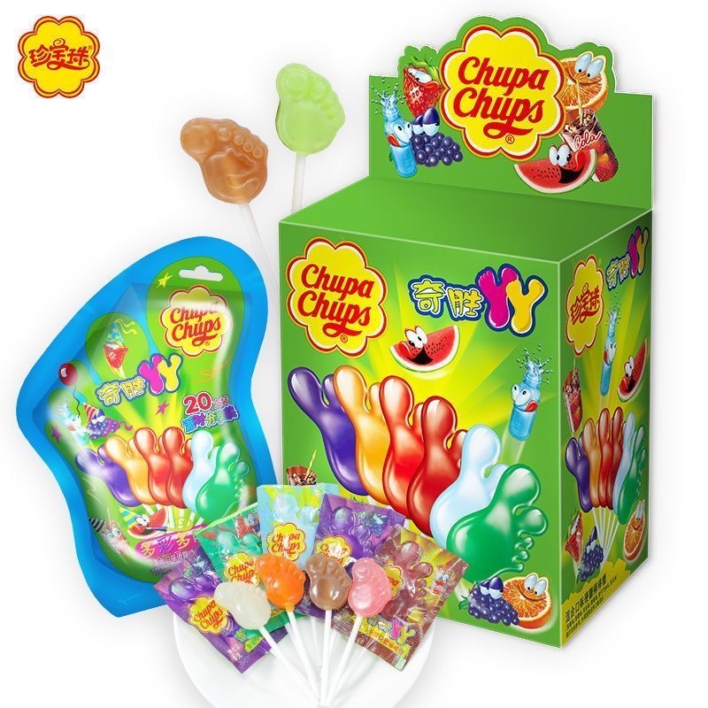Exotic Chupa Chups Lolipop Gummy Mixed 60Pcs