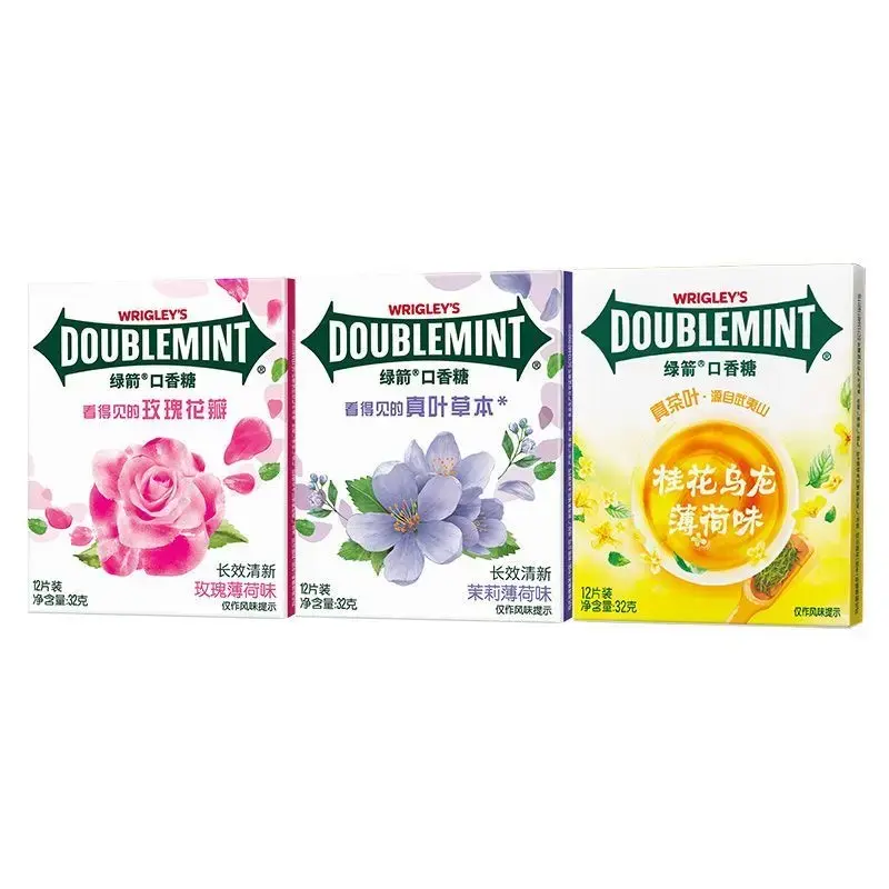 [Q-5011-02] Exotic Double Mint Gum 32G 10PK (Jasmine mint)