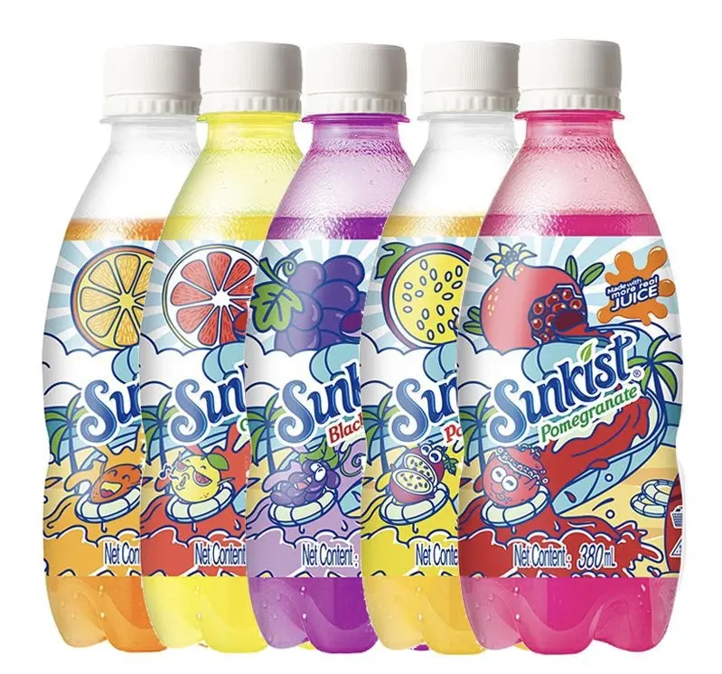 [Q-5000-02] Exotic Drink Sunkist 380ml 15PK (Passion Fruit)
