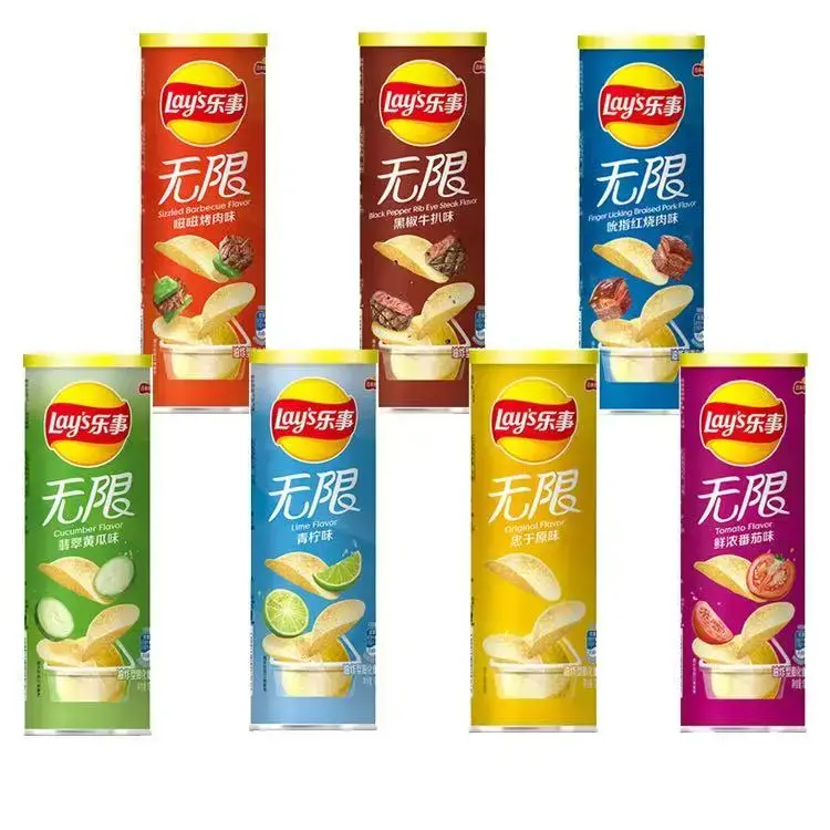 [Q-4907-04] Exotic Lays Limited Edition 104G 4PK (Banana)