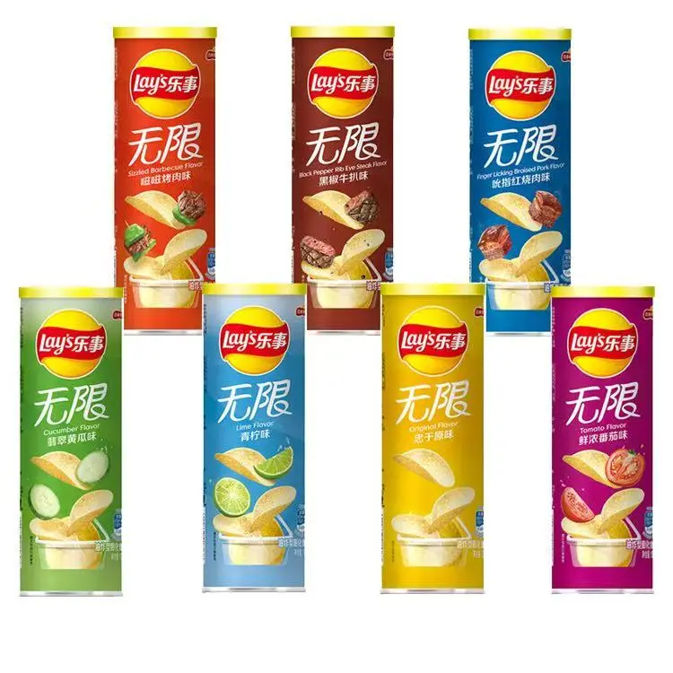 [Q-4907-02] Exotic Lays Limited Edition 104G 4PK (Fresh Tomato)