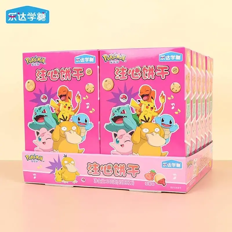 [Q-4948-01] Exotic Pokémon Biscuit-1 52G 12PK (Strawberry)