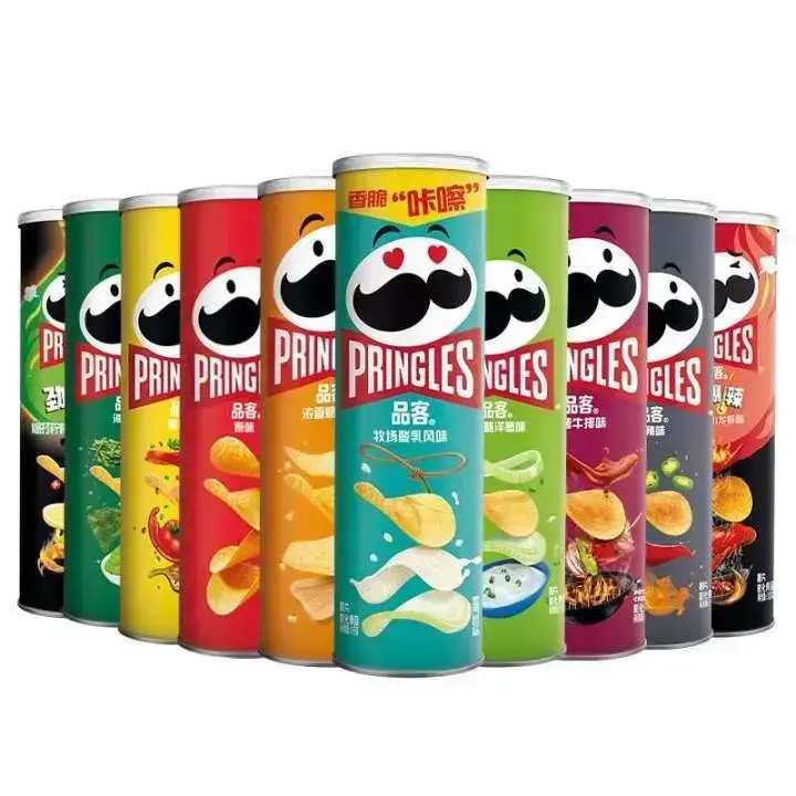 [Q-4905-08] Exotic Pringles 110G 4PK (Cucumber & Sea Salt)