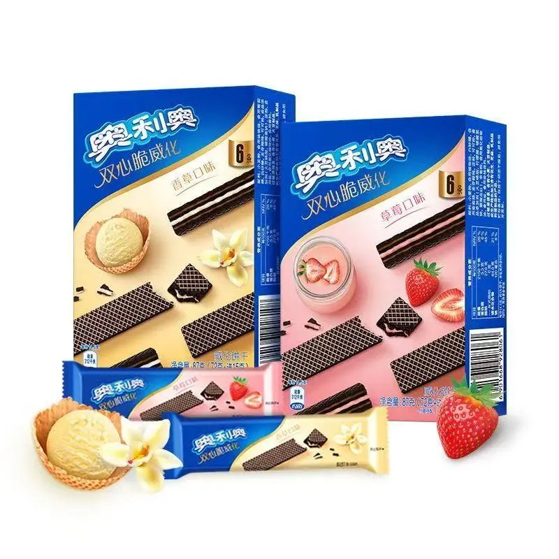 [Q-4893-01] Exotic Snakes OREO WAFERS 72G 4pk (Vanilla)