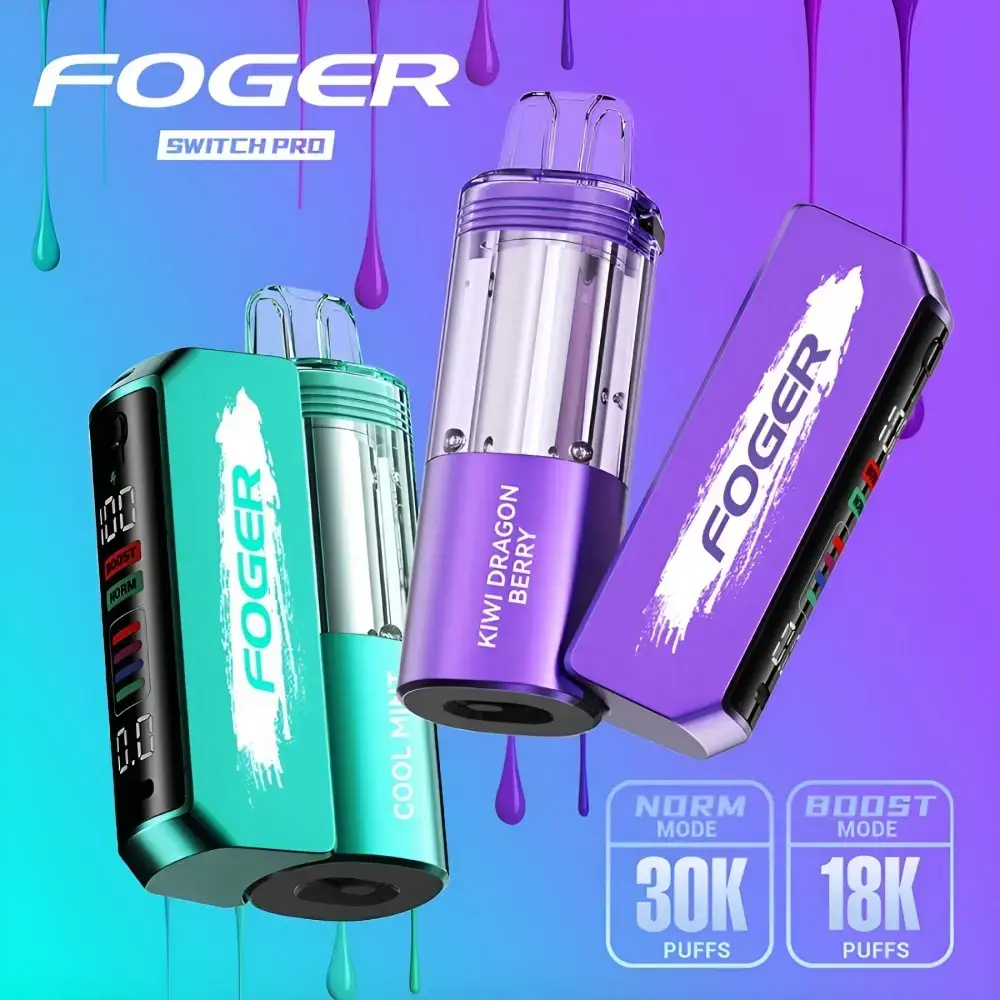 [Q-4701-33] Foger Switch Pro 30K Kit 18ml 5PK (Coconut Cupcake)