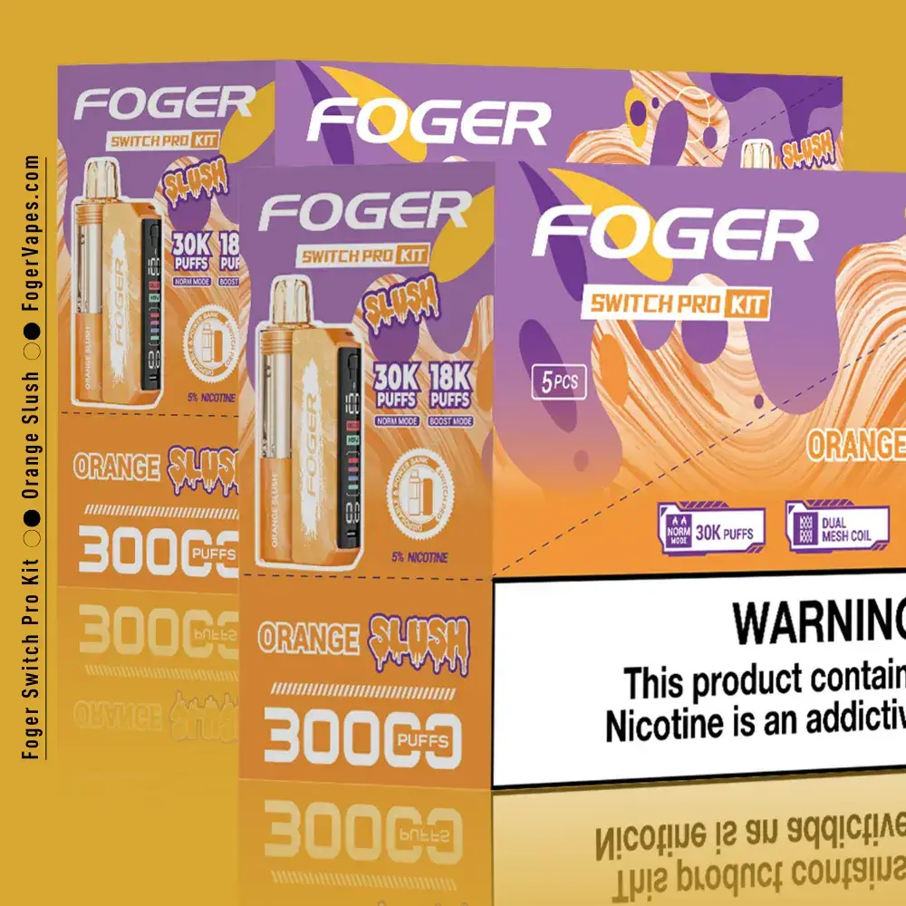 [T-1554-01] Foger Switch Pro 30K Kit 18ml 5PK Slush (Grape Slush)
