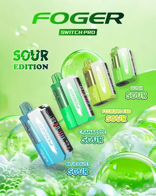 [T-1302-01] Foger Switch Pro 30K Kit 18ml 5PK SOUR (SOUR FCUKING FAB)