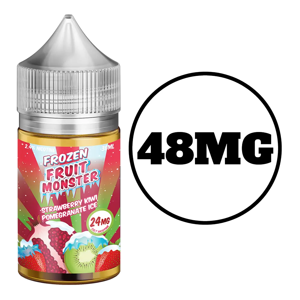 [Q-2024-10] FROZEN FRUIT MONSTER 30ML (48mg, Strawberry Kiwi Pomegranate Ice)