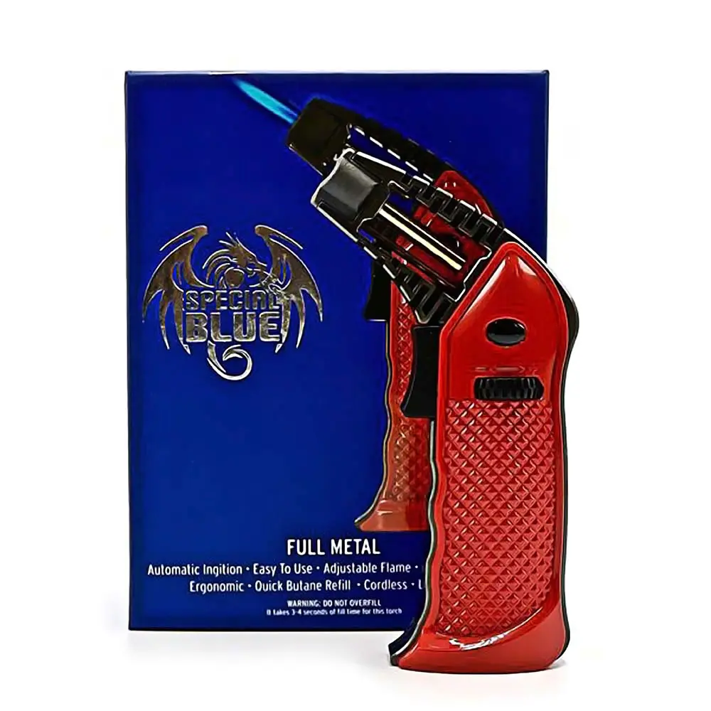 [Q-2031-04] FULL METAL TORCH (Red)
