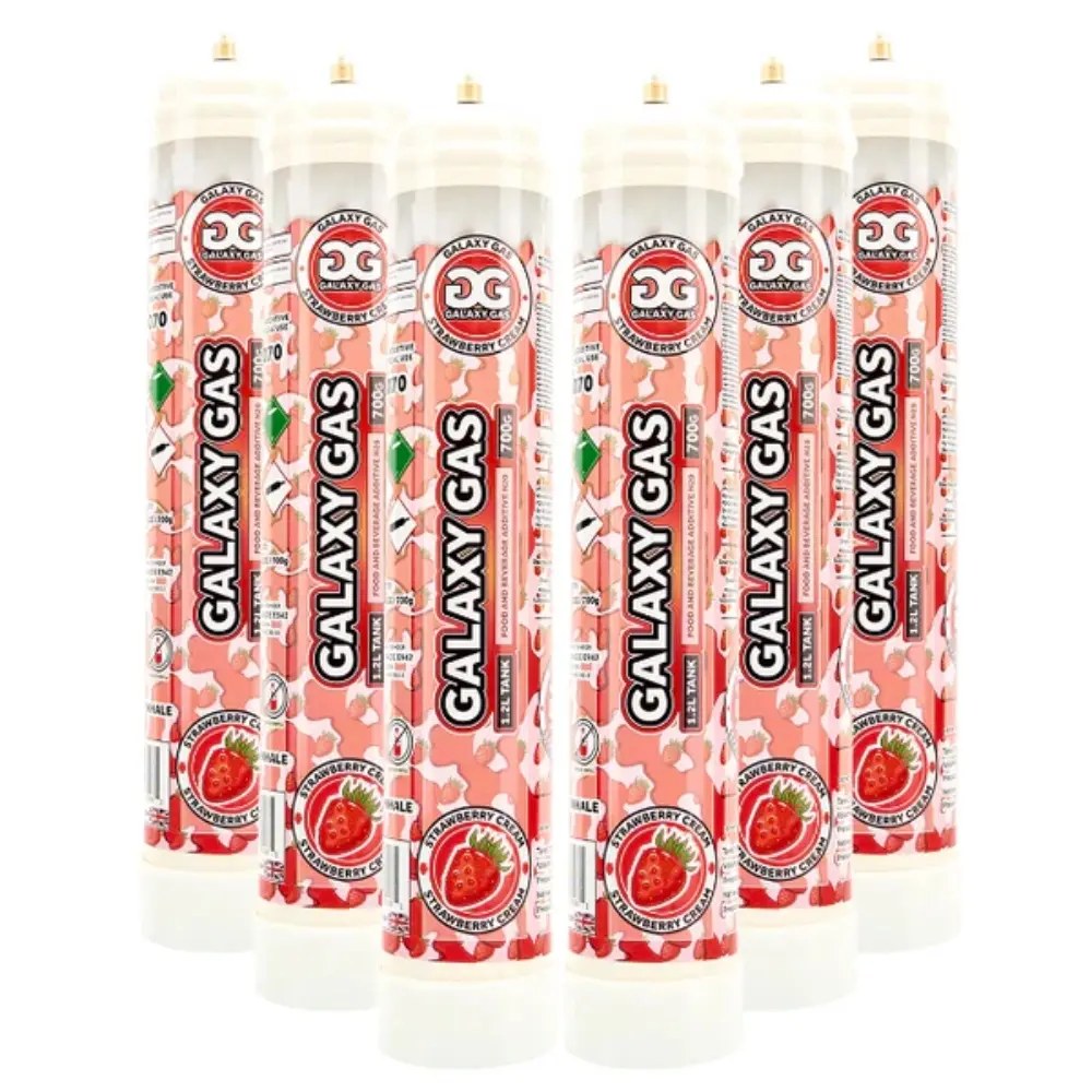 [Q-2054-08] GALAXY GAS 1.2L 6PK (Culinary/Food Purposes Only) (Strawberry)