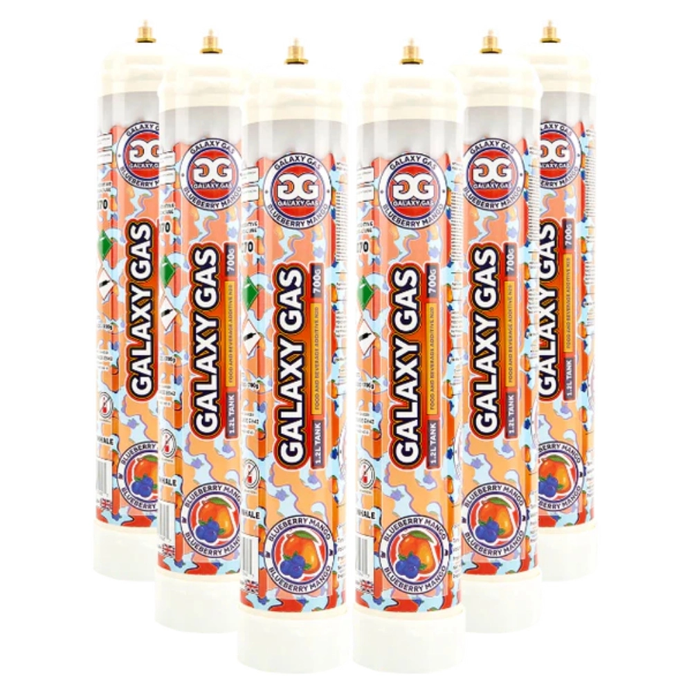 [Q-2054-03] GALAXY GAS 1.2L 6PK (Culinary/Food Purposes Only) (Blue Raspberry)