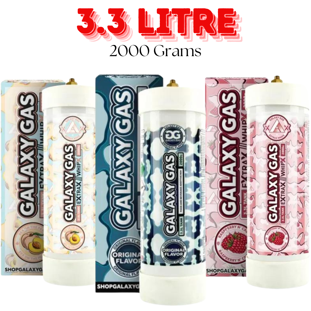 [Q-2056-03] GALAXY Gas 3.3L 2PK (Culinary/Food Purposes Only) (Mango Smooth)