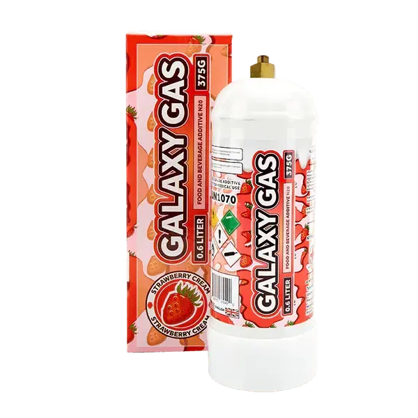 [Q-2050-05] GALAXY GAS .6L 6PACK (Culinary/Food Purposes Only) (Strawberry)