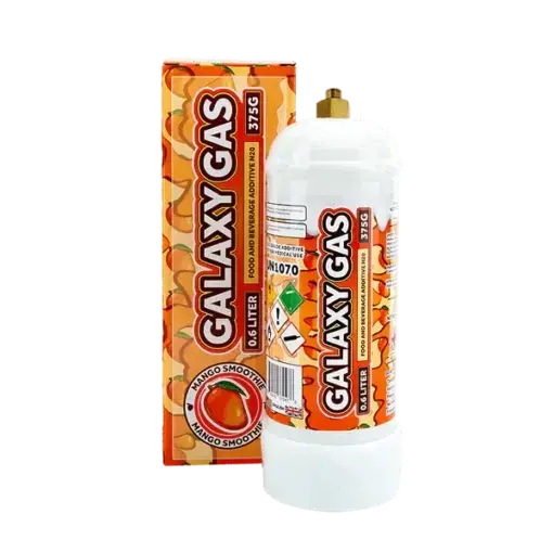 [Q-2050-03] GALAXY GAS .6L 6PACK (Culinary/Food Purposes Only) (Mango)