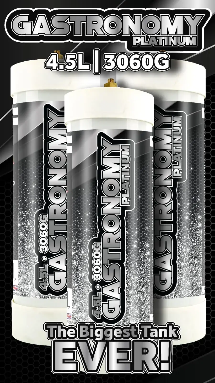 [Q-4975-05] GALAXY Gastronomy 3060G 4.5L 2PK (Culinary/Food Purposes Only) (Peach Ringz)