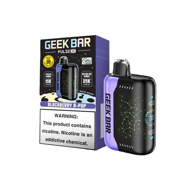 [Q-2069-34] GEEK BAR PULSE 15K 5PK 16ML (Blackberry B pop)