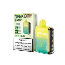 [Q-2069-01] GEEK BAR PULSE 15K 5PK 16ML (Crazy Melon)