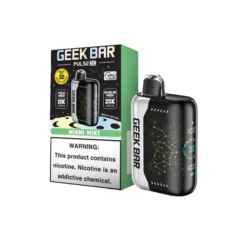[Q-2073-17] GEEK BAR PULSE X 25000 18ML (Cool Mint)