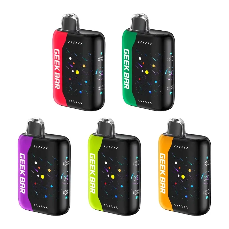 [T-1489-04] GEEK BAR PULSE X 25000 PUFF 18ML 5PK Thermal Edition (Pink Berry Lemonade)