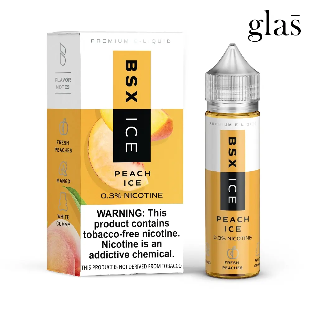 [Q-2198-09] GLAS BSX 60ML (3mg, Peach Ice)