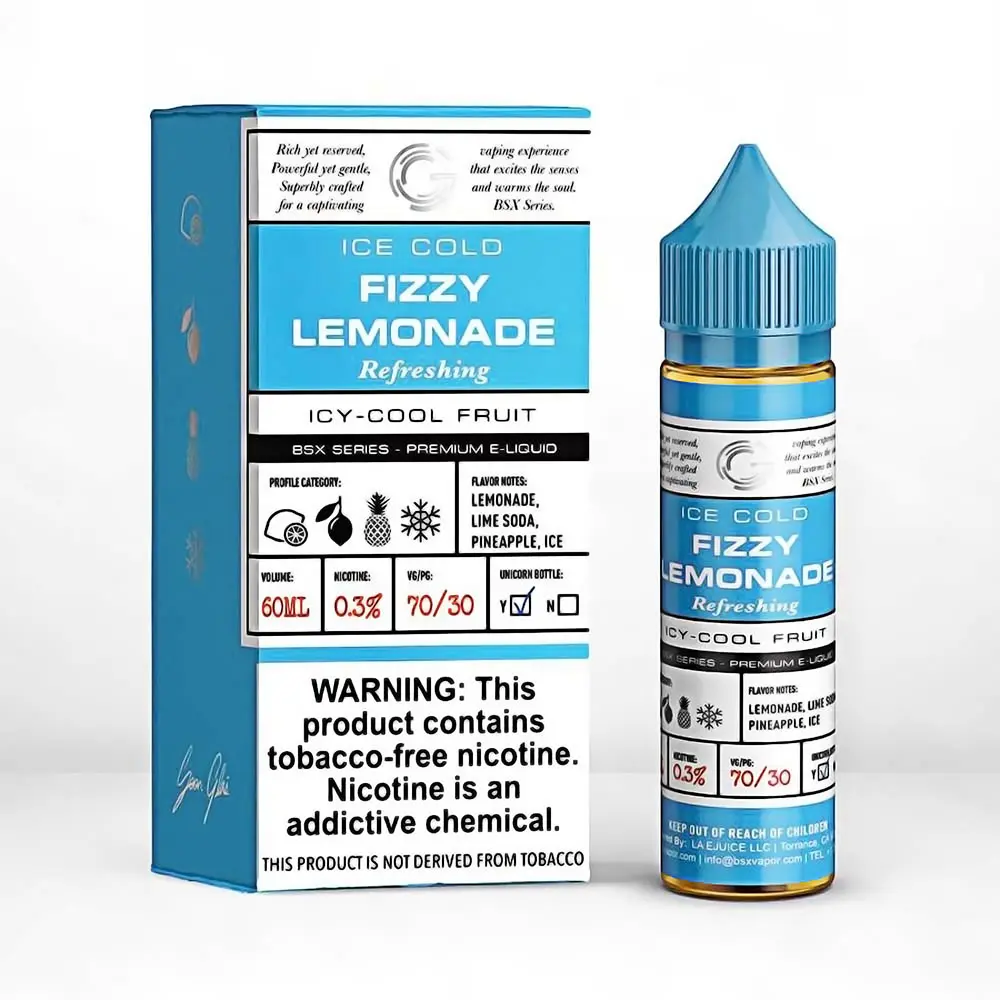 [Q-2198-34] GLAS BSX 60ML (3mg, Fizzy Lemonade)