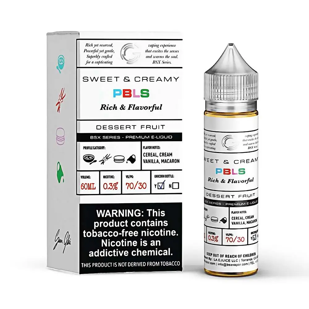 [Q-2198-46] GLAS BSX 60ML (3mg, PBLS)