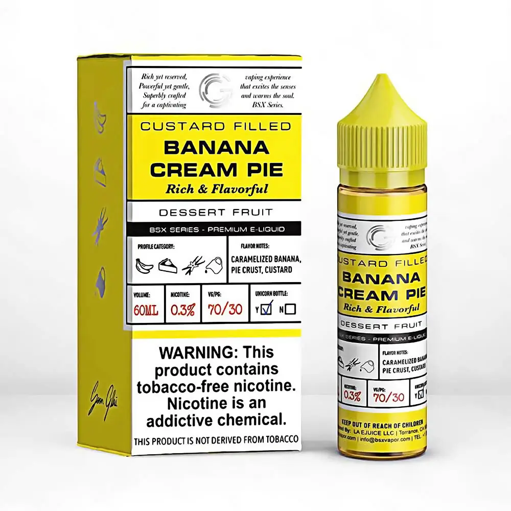 [Q-2198-15] GLAS BSX 60ML (3mg, Banana Cream Pie)