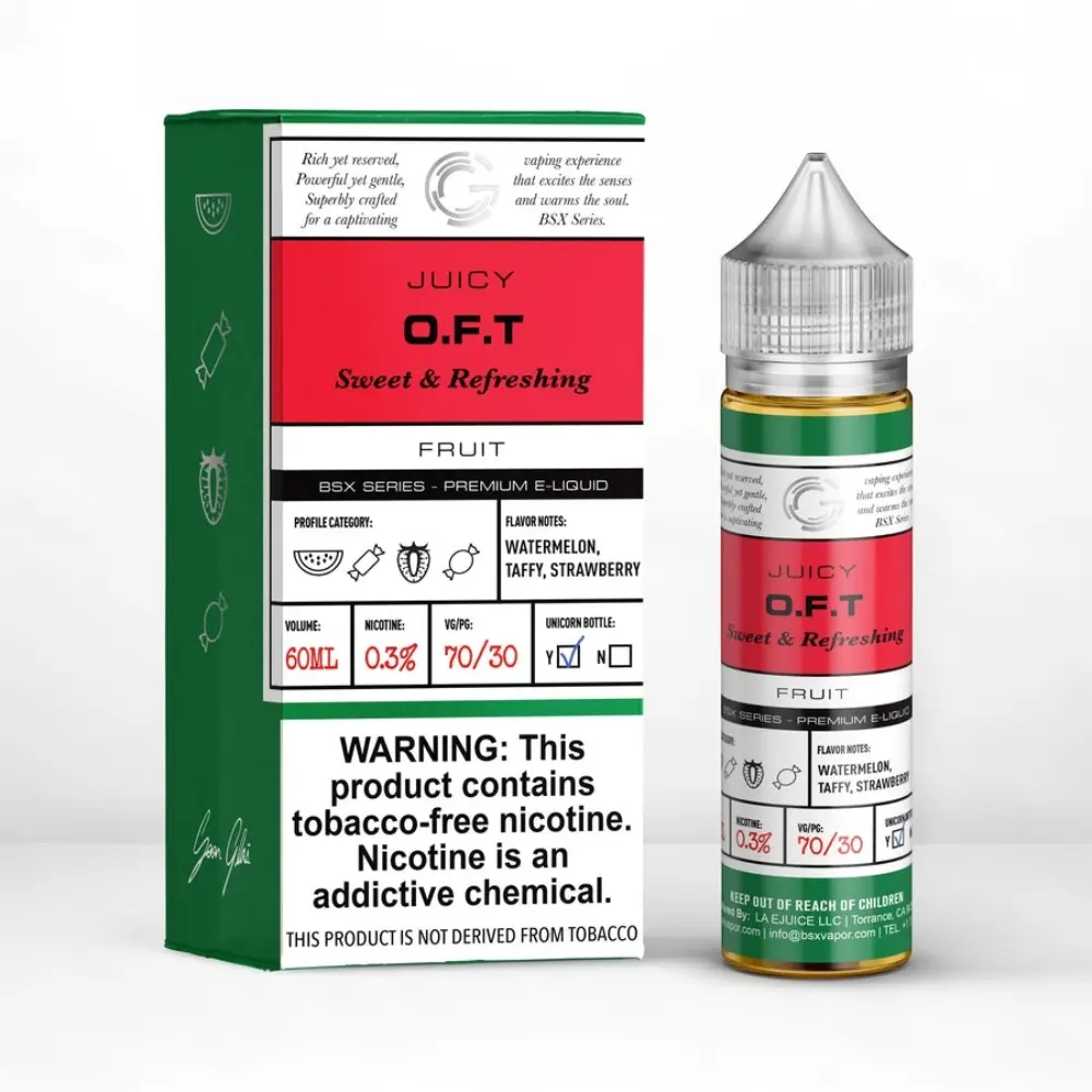 [Q-2198-48] GLAS BSX 60ML (3mg, Strawberry Milk)