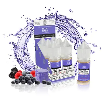 [Q-2199-18] GLAS BSX SALTS 30ML (50mg, Blue Razz)