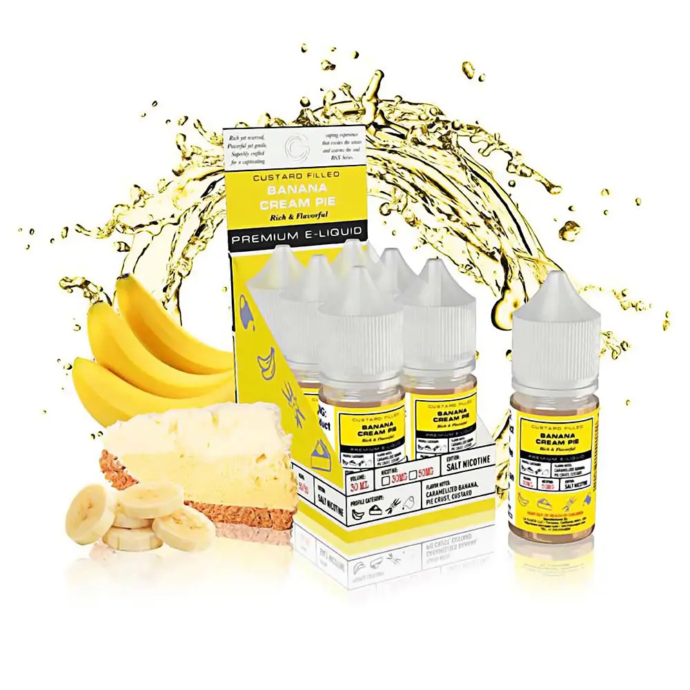[Q-2199-10] GLAS BSX SALTS 30ML (50mg, Banana Cream Pie)