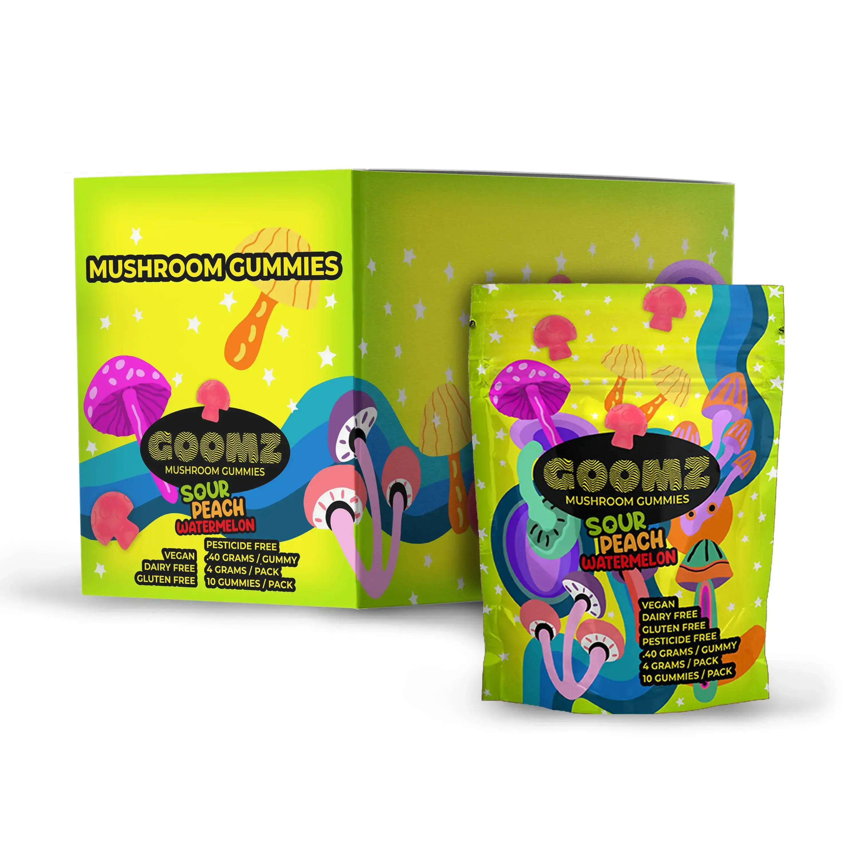 [Q-4288-03] GOOMZ GUMMIES 10pk (Skittles)