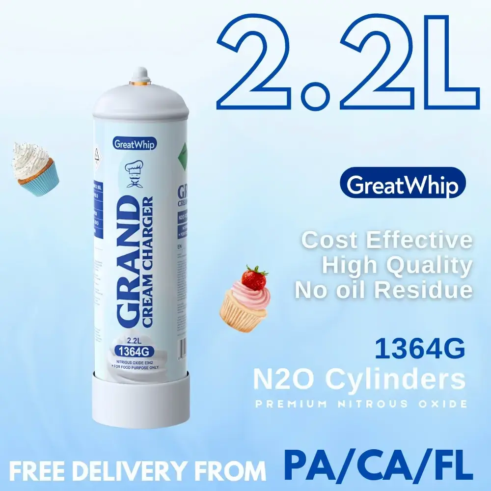[Q-2292-07] GREAT WHIP 1364G 2.2L 4PK (Culinary/Food Purposes Only) (Mango)