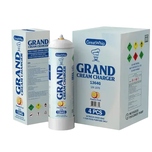 [Q-2292-04] GREAT WHIP 1364G 2.2L 4PK (Culinary/Food Purposes Only) (Passionfruit)