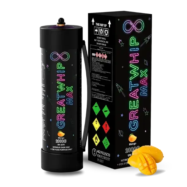 [Q-2293-07] GREAT WHIP 2000G 3.3L 1PK (Culinary/Food Purposes Only) (Mango)