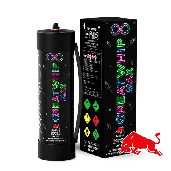 [Q-2293-05] GREAT WHIP 2000G 3.3L 1PK (Culinary/Food Purposes Only) (Red Bull)