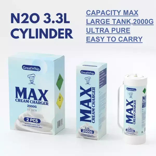 [Q-4797-10] GREAT WHIP 2000G 3.3L 2PK (Culinary/Food Purposes Only) (Passion Fruit)