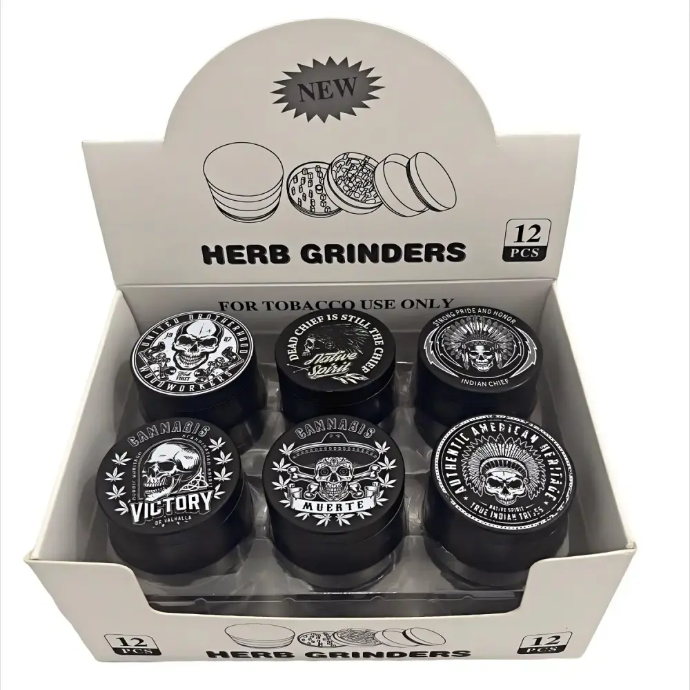 [T-1471-06] Grinder Stylish 12PK a Display (HG-091)