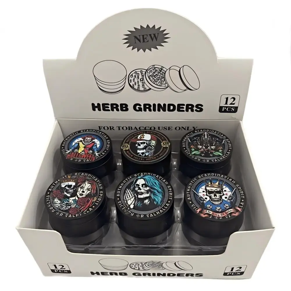 [T-1471-07] Grinder Stylish 12PK a Display (HG-092)