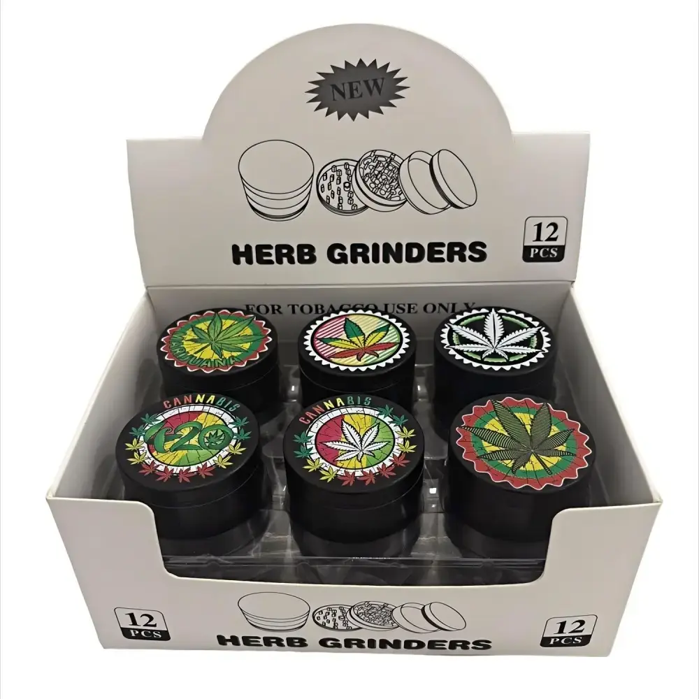 [T-1471-08] Grinder Stylish 12PK a Display (HG-093)