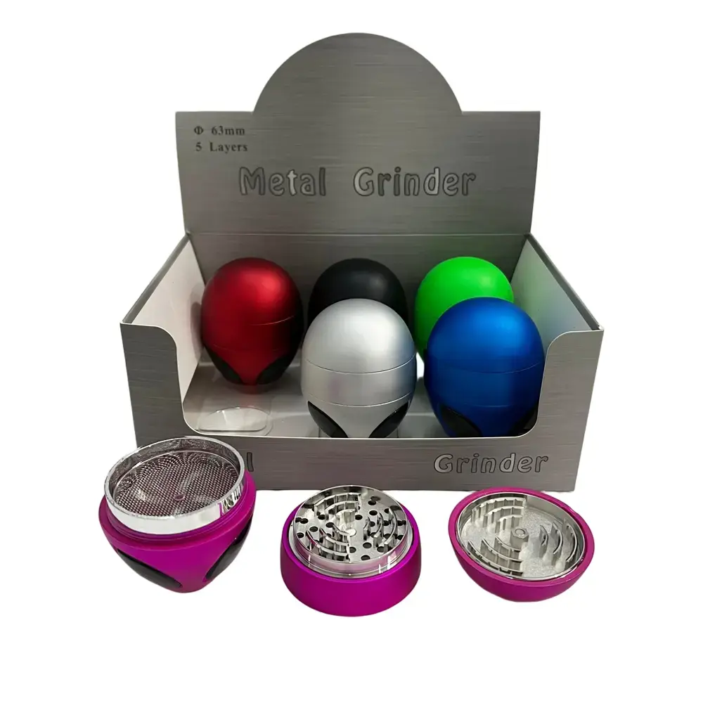 [T-1470-45] Grinder Stylish 6PK a Display (HG-148)