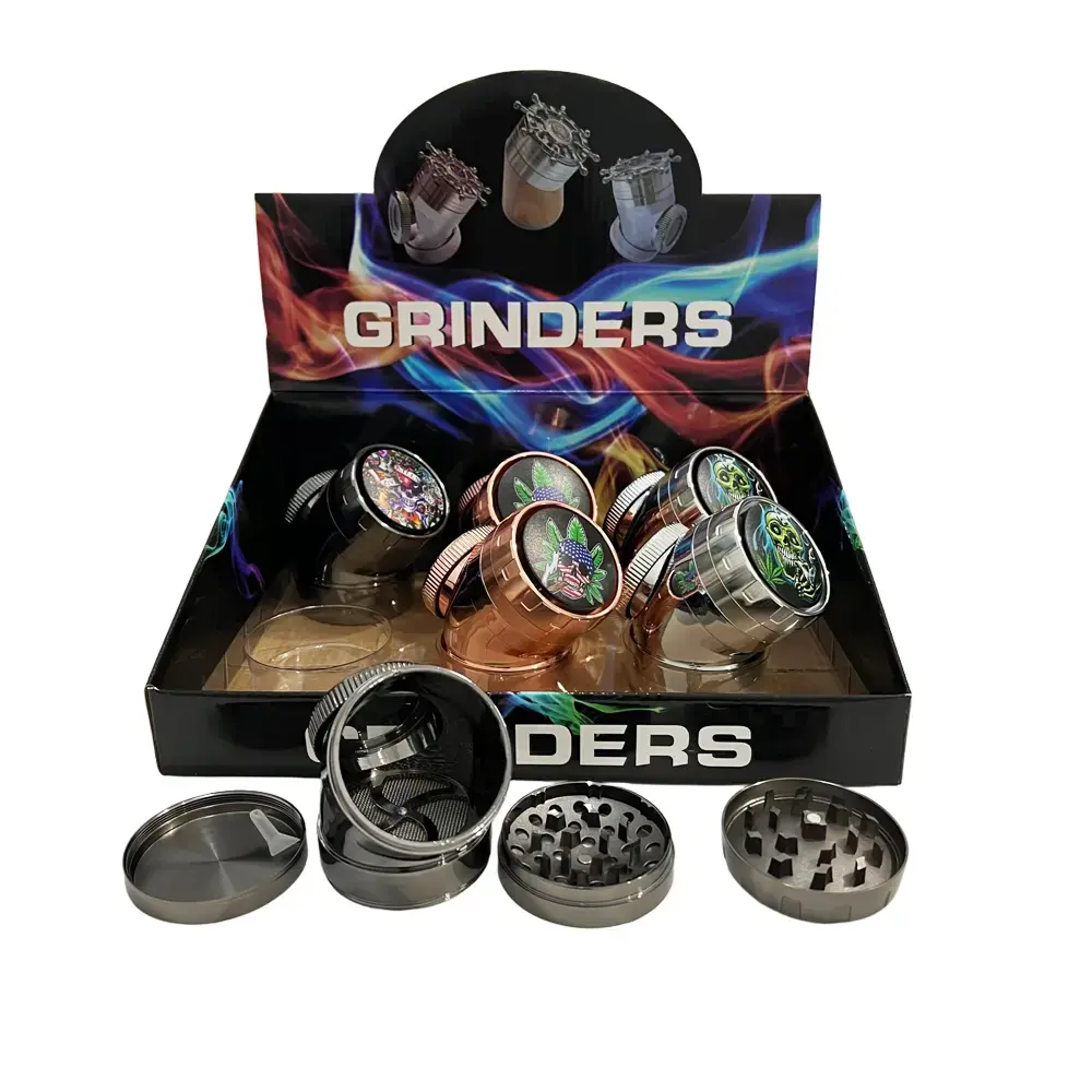 [T-1470-54] Grinder Stylish 6PK a Display (HG-184)