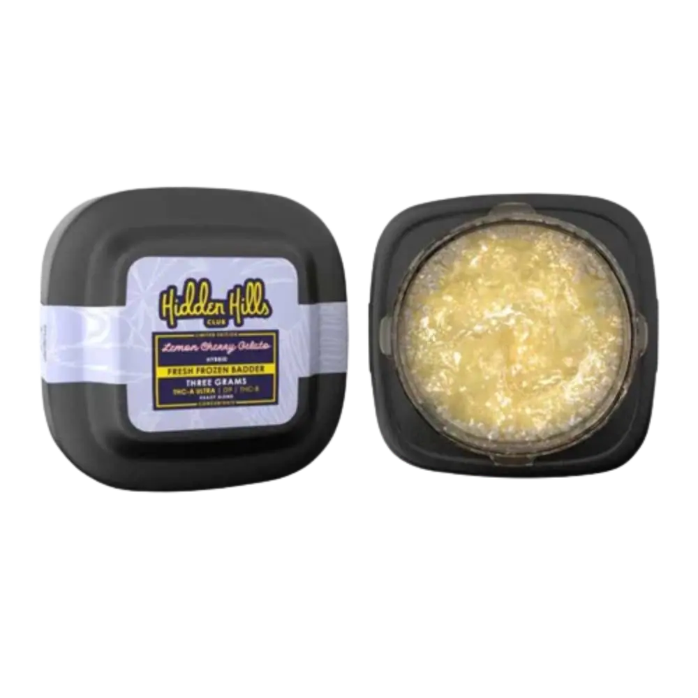 [T-1101-02] HIDDEN HILLS 3G BADDER FRESH FROZEN (Lemon Cherry Gelato)