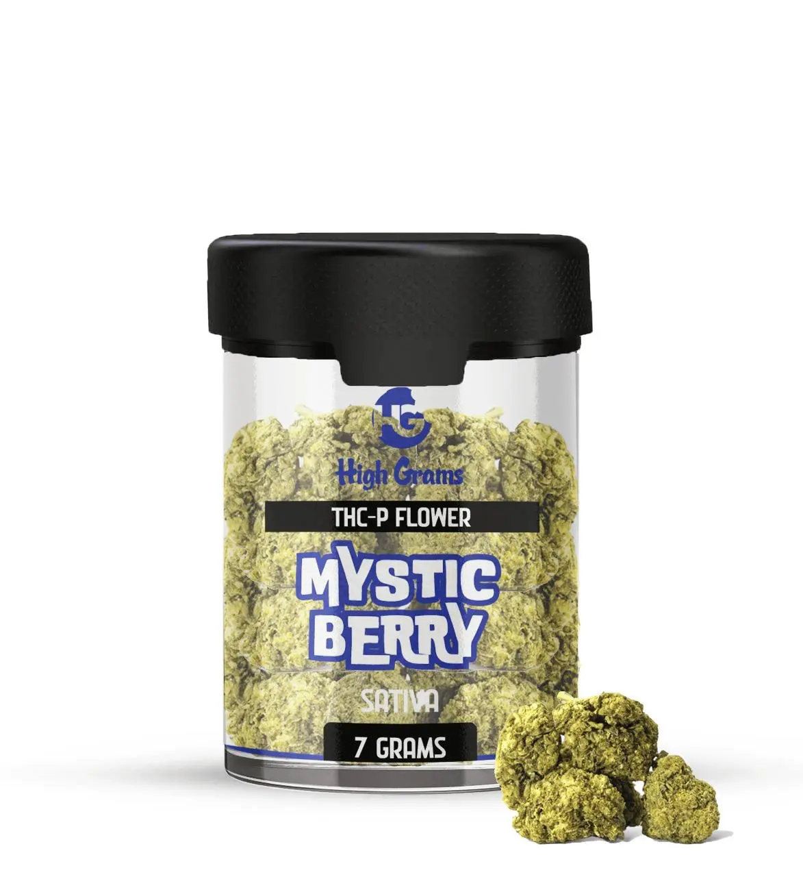 [T-1266-02] High Grams Flower 7G THC-P By Mellow fellow (Crystal Cloud)