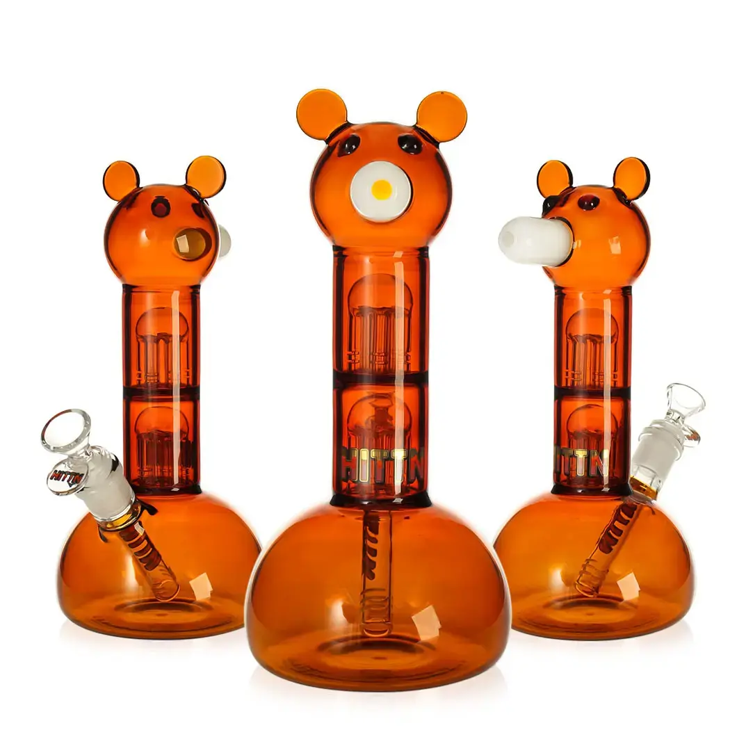 [T-1390-03] Hittn Glass Stylish Water Pipe (HIT150)