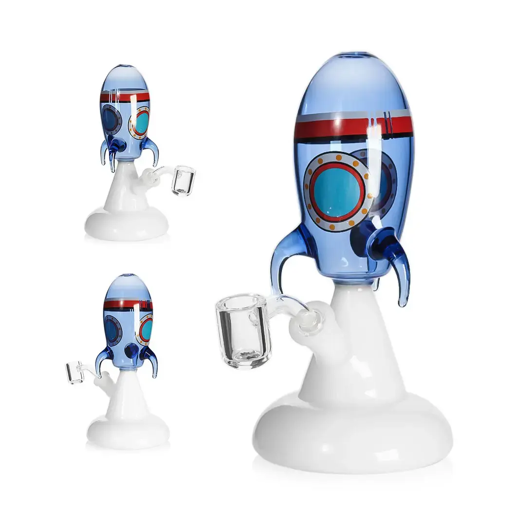 [T-1390-09] Hittn Glass Stylish Water Pipe (HIT142)