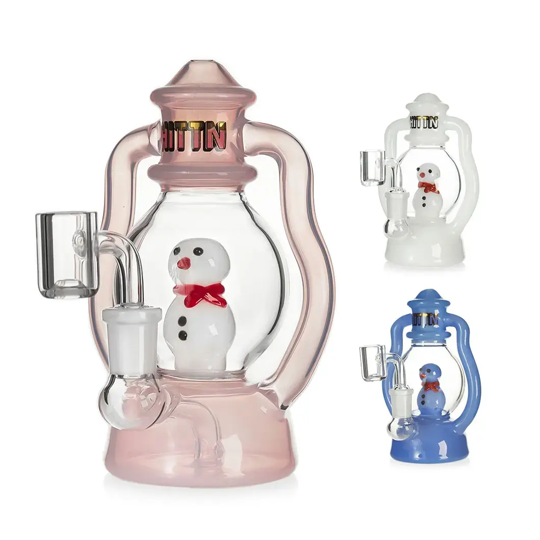 [T-1390-12] Hittn Glass Stylish Water Pipe (HIT155)