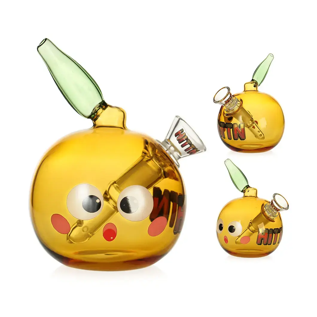 [T-1390-23] Hittn Glass Stylish Water Pipe (HIT159)