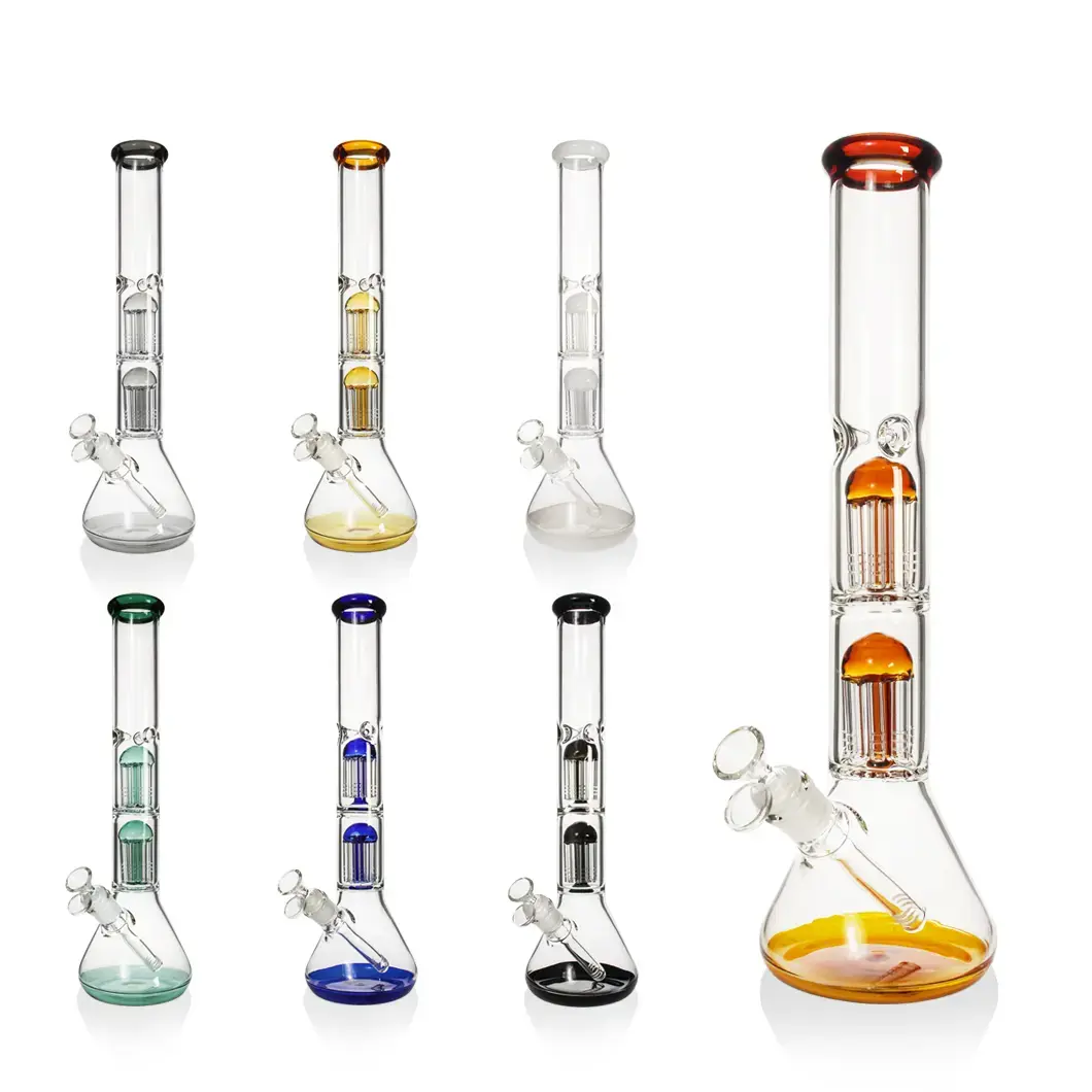 [T-1397-15] Hittn Glass Water Pipe Beaker (SWP129)