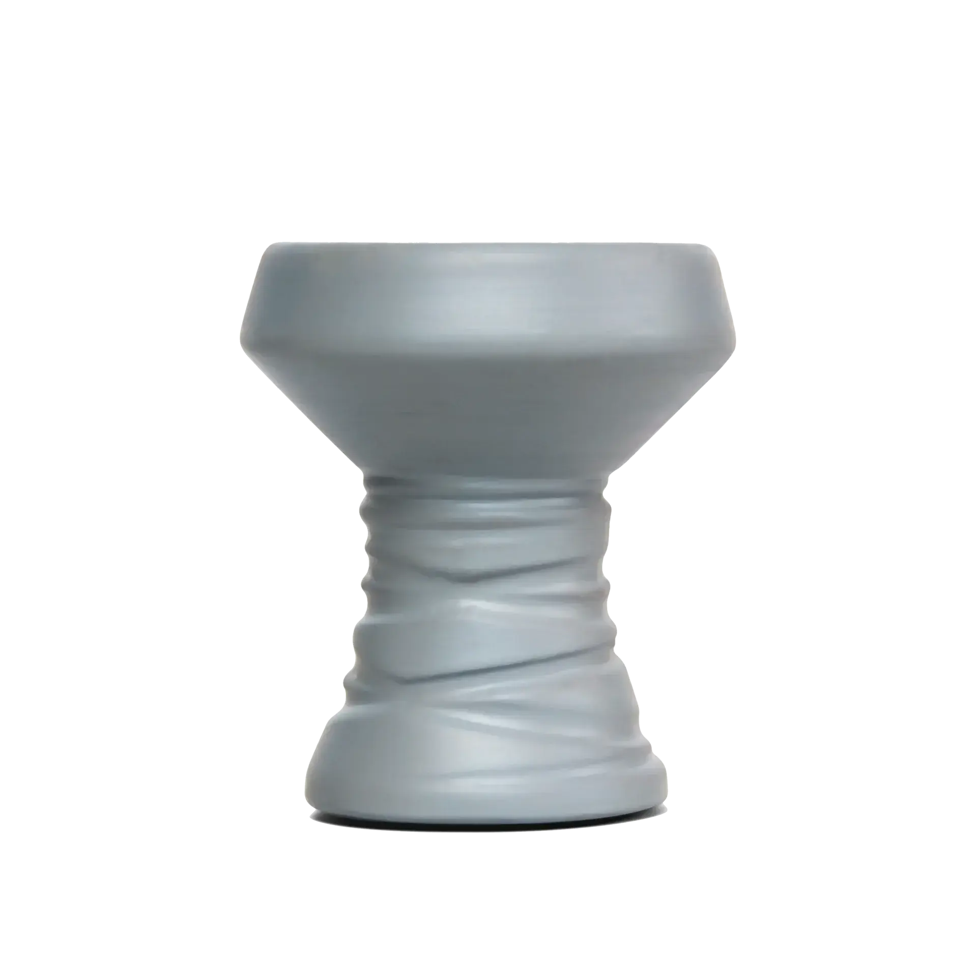 [Q-2595-02] HOOKAH B.Y.O. BLACKSTONE BOWL TWO TONE (Gray)